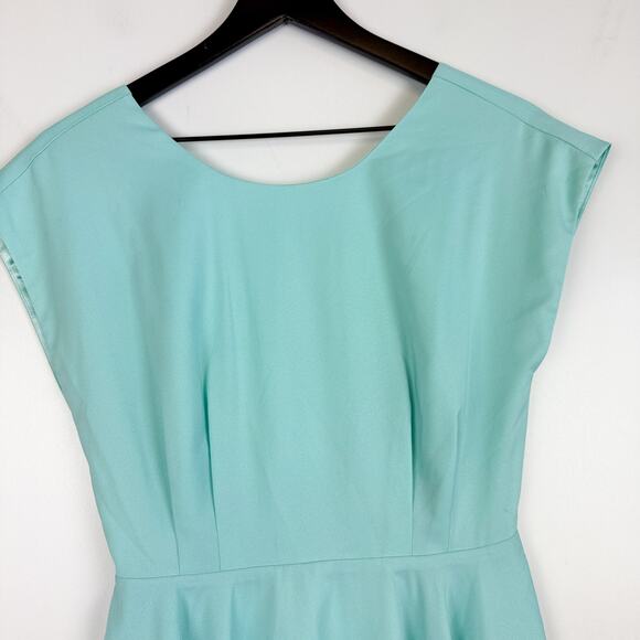 NWT Blaque Label Womens Mini Fit & Flare Mini Dress Blue - Size M - Picture 2 of 9